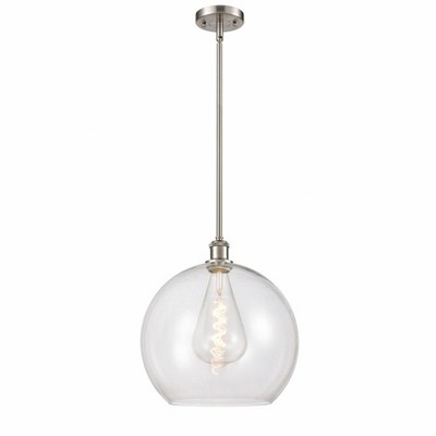 Athens - 1 Light Pendant In Industrial Style-16.38 Inches Tall and 13.75 Inches Wide