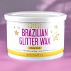 Gigi Hard Wax Brazilian Glitter Wax - 14 oz - Tame the Coarse, Unleash the Glam: The Glitter Wax You Deserve - 4 of 4