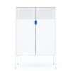 NicBex Steel File Cabinet with Adjustable Laminates, Side Cabinets Shoe Cabinets for office, Entryway - 3 of 4