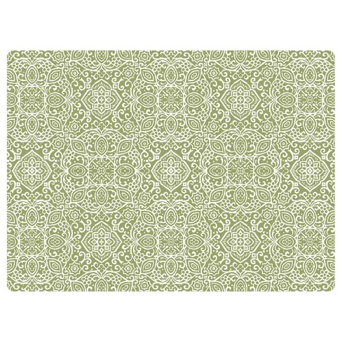 Bungalow Flooring Arabesque Desk Chair Floor Mat