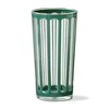 TAG Villa 22 oz Green Acrylic Tumbler BPA-Free, Dishwasher Safe, Durable Drinkware Set of 6 - 2 of 3