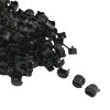Unique Bargains 100 Pcs Black Nylon Wires Protectors for 7mm Width Flat Cables - 3 of 4