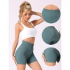 Allegra K Women's Bottom Lifting Ribbed High Waist Bottom Lifting Sports Control Panties - 3 of 4