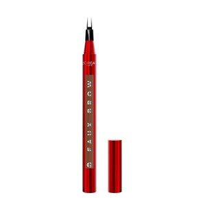 L'Oreal Paris Faux Brow Eyebrow Tint Double Brush Brow Pen - Dark Blonde - 0.03 fl oz - 1 of 4