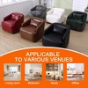 MOONMISS 360 Degree Swivel Barrel Club Chair,Leisure Arm Chair for Nursery,Hotel,Bedroom,Office,Lounge - 2 of 4