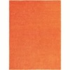 Unique Loom Solid Shag Solid Indoor Woven Area Rug - 2 of 4