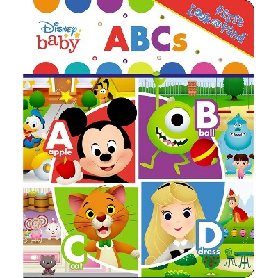 Disney Baby: ABCs - by  Kathy Broderick (Board Book)