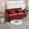 NicBex 68.9 Inch Modern Chenille Loveseat Sofa,2 Seater Sofa with Removable Seat Cushion for Living Room,Apartment,Bedroom - 2 of 4