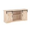 NicBex Farmhouse TV Stand Sliding Media Console with Storage for 65" TVs for Living Room, Bedroom - 4 of 4