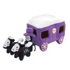 ZippyPaws Halloween Burrow Interactive Dog Toys, Colorful Squeaky Dog Toys, and Plush Dog Puzzles – Haunted Carriage - 3 of 4