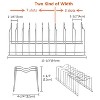 LunaLulinlk Pot Lid Organizer Pot Lid Rack Holder Suitable for Bakeware Dish Plate, Cutting Boards, Pots & Pans, Serving Trays,2 pack - 2 of 4
