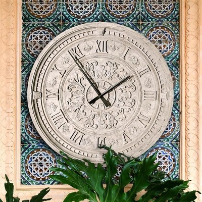 Design Toscano Milano Centrale Grande Train Station Wall Clock