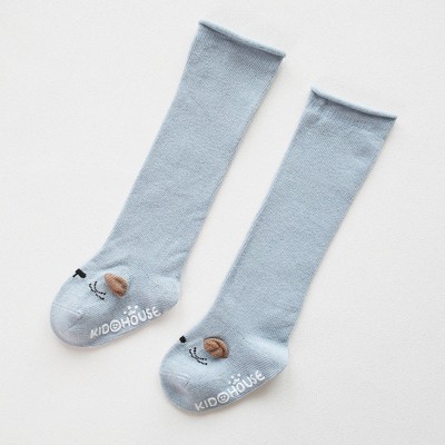 MyKids-USA Baby Non-Slip Over The Knee Soft Cotton High Tube Socks