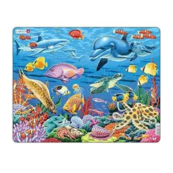 Springbok Larsen Coral Reef Children's Jigsaw Puzzle 35pc