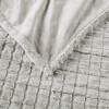 Gulches Oversized Heated Faux Fur Throw - 3 Heat Settings, 2-Hour Auto Shutoff, Safe Heating Technology - 4 of 4