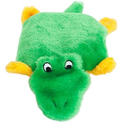 ZippyPaws - Squeakie Pads No Stuffing Plush Dog Toy - Alligator