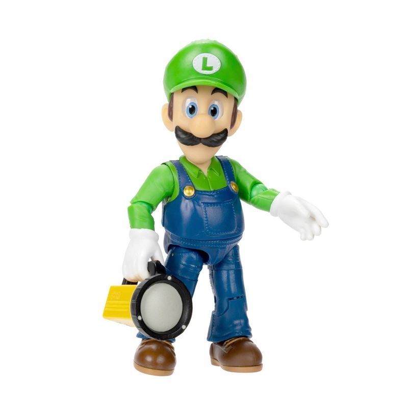 Nintendo The Super Mario Bros. Movie Luigi Figure with Flashlight Accessory, 4 of 14