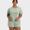 Women's Cooling Jersey Pajama T-Shirt - Auden™ - 3 of 3