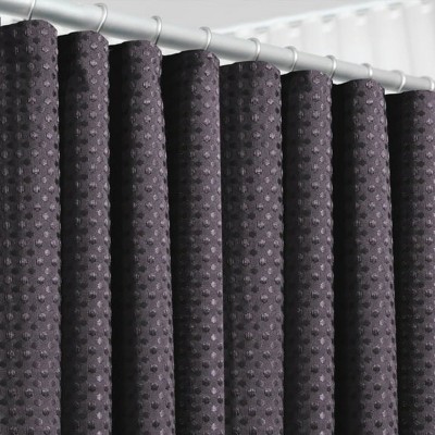 LunaLulinlk Purple Shower Curtain, Waffle Weave Heavy Duty Fabric Shower Curtain