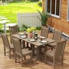 WestinTrends 7 Piece Outdoor Patio Dining Set Outdoor Table and Chair Set - 2 of 4