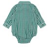 RuggedButts Baby Boys Long Sleeve Button Down Bodysuit - 2 of 4