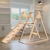 RUVALINO Playground Swings for Outdoor Swing Set, Children Outdoor Playset Place, Suitable for Garden, Courtyard, Beige,29.7”*44.5”*44.9" - 2 of 4
