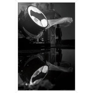 Trends International DC Comics Movie - Justice League - The Bat Signal Framed Wall Poster Prints - 1 of 4