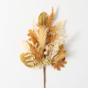 28.5"H Sullivans Dried Pampas Spray; Brown - 1 of 2