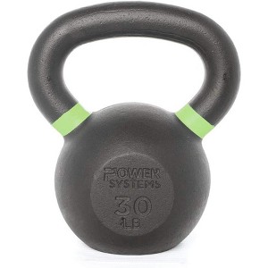 Power Systems Cast Iron Kettlebell (10 lb), Strength Training Kettlebells for Home Gym Workouts - 1 of 4