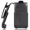 Nakedcellphone Holster Case for Alcatel Go Flip V Phone (2019) - Ratchet Belt Clip - Matte Black - 2 of 4
