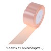 Unique Bargains Ribbons for Crafts Wide Satin Grosgrain for Wreaths & Crafts 866.14"x1.57" 1 Pc - 3 of 4