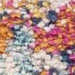 burnt orange, aqua, blue, burgundy, off white, red, mustard