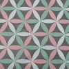 LunaLulinlk Geo Shape Design 70" x 72" PEVA Shower Curtain in Gray - 2 of 3