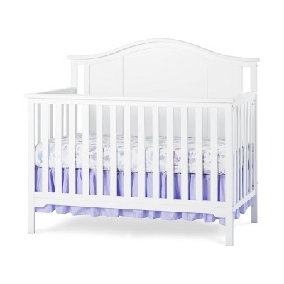 Child Craft Cottage Arch Top Convertible Crib - Matte White