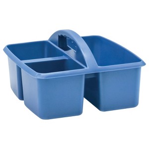 Teacher Created Resources Slate Blue Plastic Storage Caddy (Pack of 6) - 1 of 1