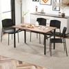 Tangkula Dining Chair Set of 4 w/Ergonomic Backrest & Wide Seat Stackable Kitchen Chairs - 4 of 4