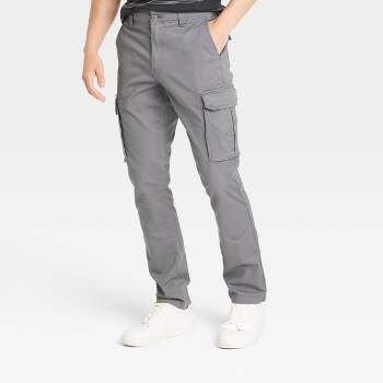 NEW Ruff Hewn Light Gray Cargo Pants Roll-Up Capri Pants Size 6