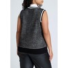 ELOQUII Women's Plus Size Twofer Sweater Vest - image 3 of 4