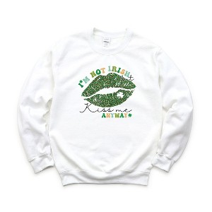 Simply Sage Market Women's Graphic Sweatshirt Kiss Me Anyway - 1 of 3