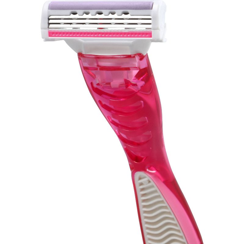 Women&#39;s Triple Blade Disposable Razor 4ct - up &#38; up&#8482;, 5 of 9