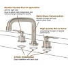 CASAINC 8 in. Widespread 2-Handle Bathroom Faucet with Drain Kit Included - 4 of 4