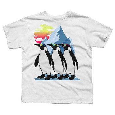Boy's Design By Humans North Pole Summer By clingcling T-Shirt