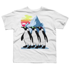 Boy's Design By Humans North Pole Summer By clingcling T-Shirt - 1 of 3