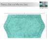 Waterford Collection Cotton Tufted Bath Rug - Home Weavers - 3 of 4