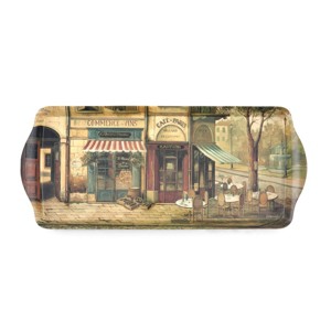 Pimpernel Parisian Scene Melamine Sandwich Tray - 15.25" x 6.5" - 1 of 4