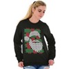 Ugly Christmas Stitch Santa Claus Sweatshirt for Men or Women Brisco Brands - 3 of 4