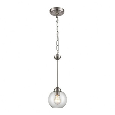 Thomas Lighting Astoria 1 - Light Pendant in  Brushed Nickel