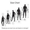 VOXSHE Spandex Suit Full Body Suit, Men Women Zentai Suit Men Costume-M - 3 of 4