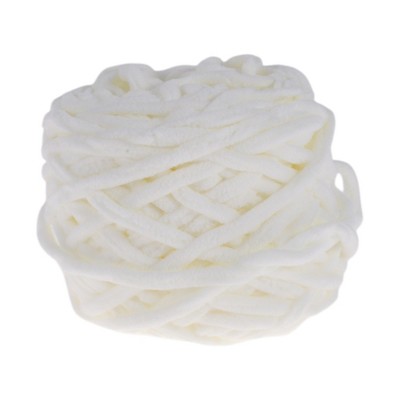 Unique Bargains Yarn Single Ply Polyester Yarn Creamy 1772" 1 Pcs