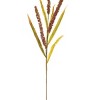 Seeded Plume Spray – Set of 12 – 25.5"H Holiday & Christmas Decor – Green & Brown – By Melrose - 3 of 3
